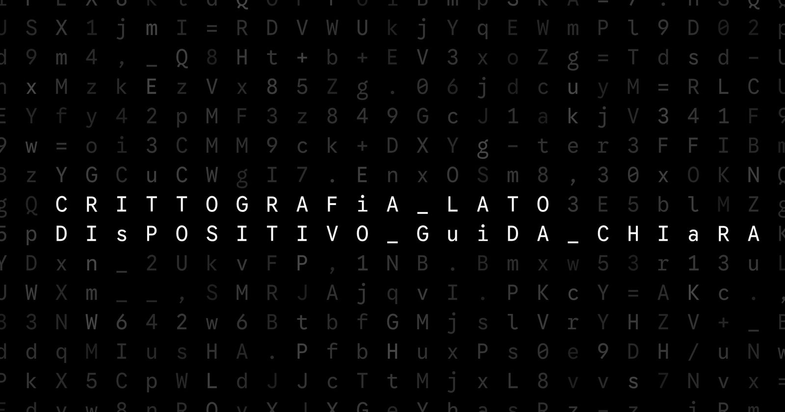 Oblivio editorial code matrix cover for Crittografia lato dispositivo: guida chiara