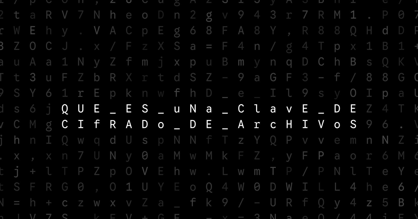 Oblivio editorial code matrix cover for ¿Qué es una clave de cifrado de archivos?